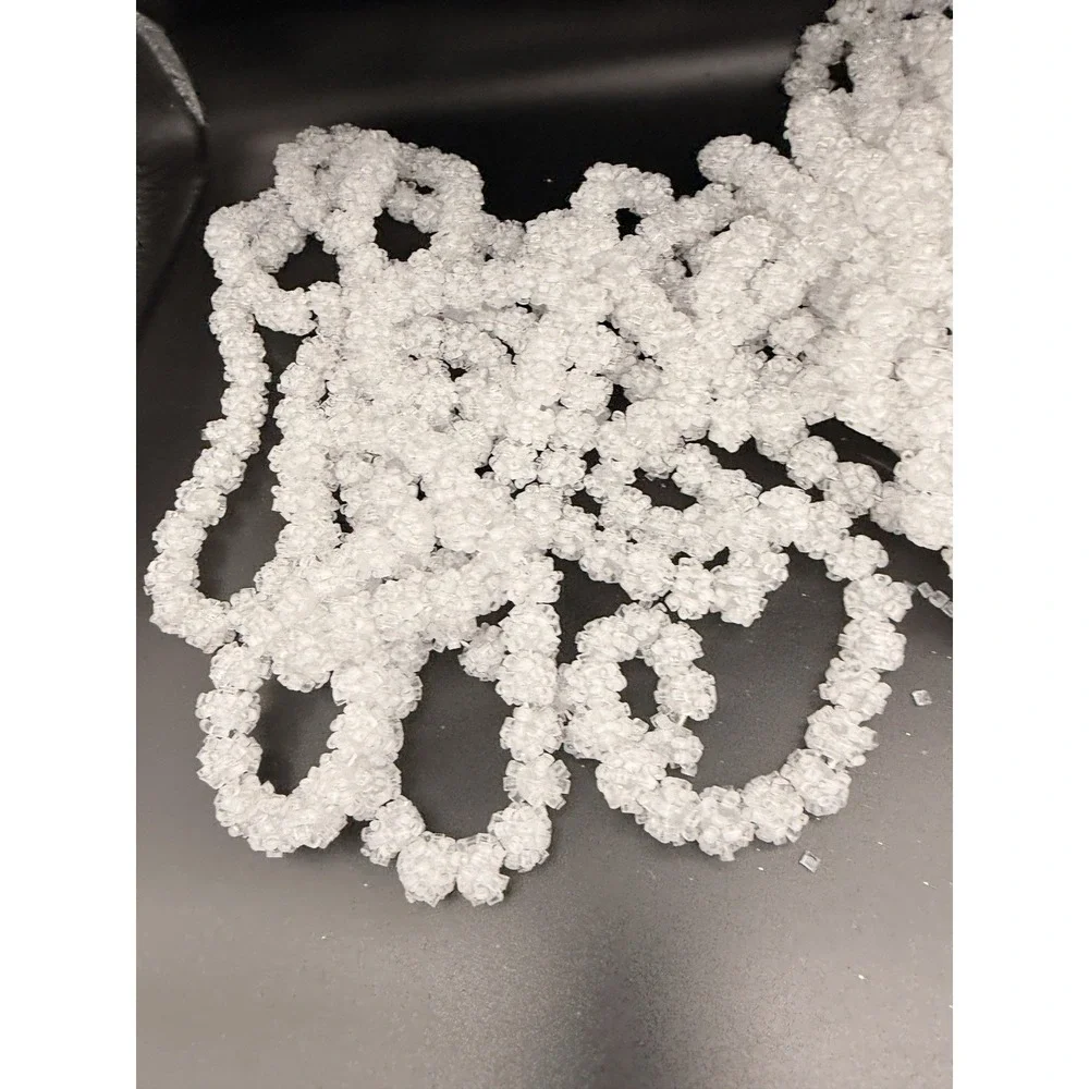 Ice Crystal Beaded Garland. Set Of 4‎
